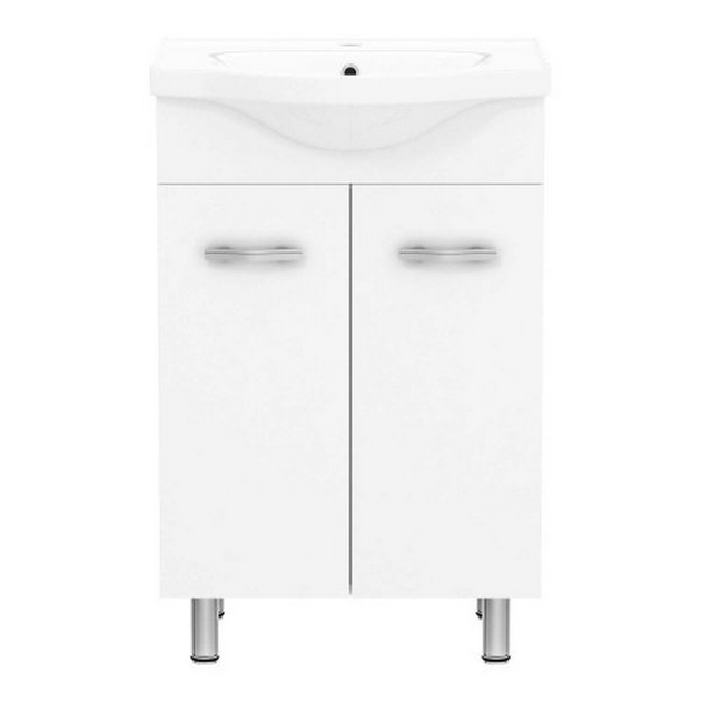 Тумба напольная с умывальником RJ LOTUS 51 см RJFU007-0155WHSET - изображение 2