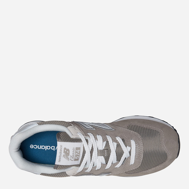 Buty sportowe męskie New Balance 574 ML574EVG 45 (11US) Brązowe z szarym (195907802687) - obraz 5