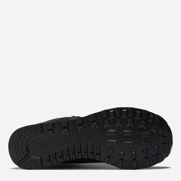 Buty sportowe męskie New Balance 574 ML574EVE 43 (9.5US) Czarne z ciemnoszarym (195907808559) - obraz 6