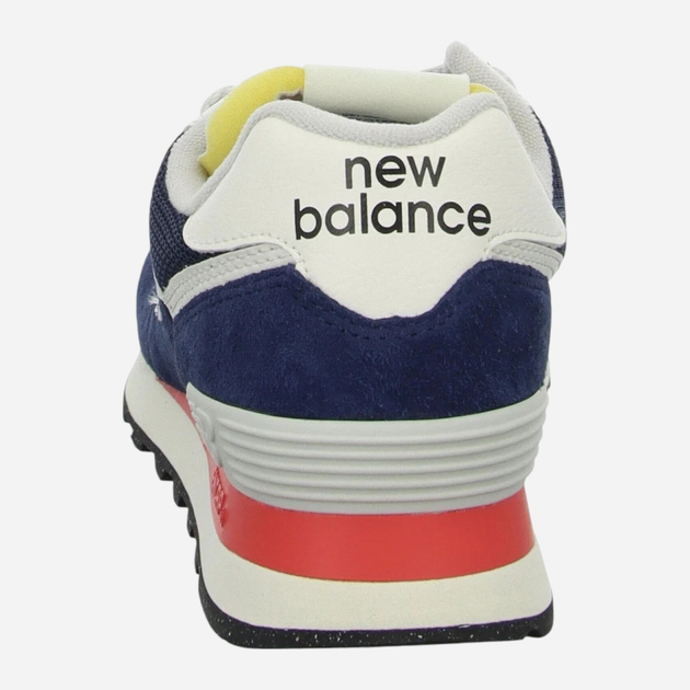 Чоловічі кросівки New Balance 574 U574VPN 47.5 (13US) Темно-сині з білим і червоним (197967951589) - зображення 4