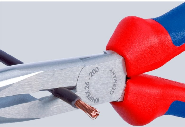 Szczypce Knipex półokrągłe wydłużone 200 mm (26 11 200) - obraz 3