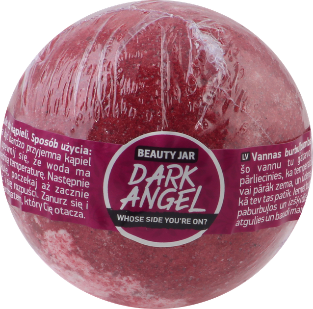Бомбочка для ванни Beauty Jar Dark Angel 150 г - Фото 1 Бомбочка для ванни Beauty Jar Dark Angel 150 г - зображення 1