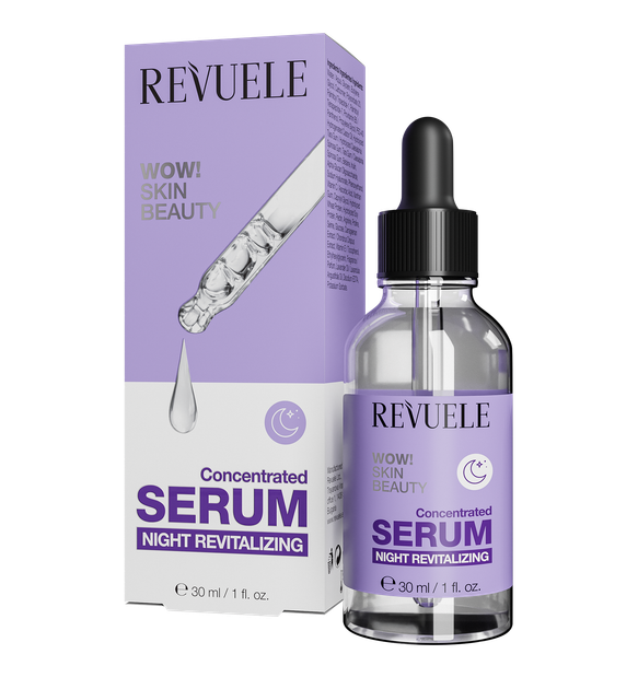 Сироватка Revuele для обличчя Wow! Skin Beauty нічна омолоджуюча 30 мл - Фото 1 Сироватка Revuele для обличчя Wow! Skin Beauty нічна омолоджуюча 30 мл - зображення 1