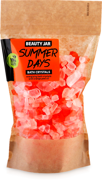 Кристали для ванни Beauty Jar енергізуючі Summer Days 600 г - Фото 1 Кристали для ванни Beauty Jar енергізуючі Summer Days 600 г - зображення 1