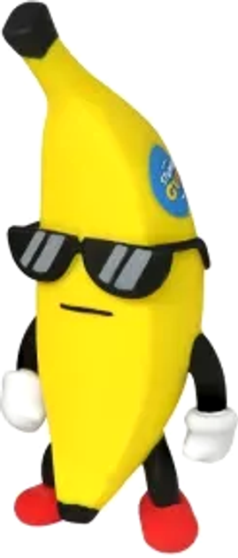 Zestaw figurek Epee Gumostwory Stumble Guys 3-pak Mr Stumble Dynamitron Banana Guy (5905896602251) - obraz 4