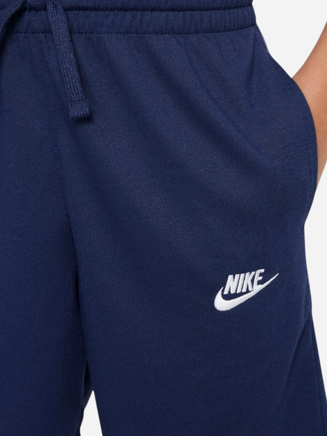 Дитячі шорти на резинці для хлопчика Nike Jersey DA0806-410 158-170 см XL Сині (196156608686) - зображення 3