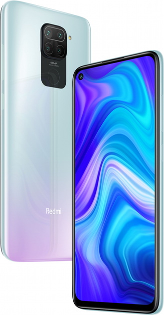 Мобільний телефон Xiaomi Redmi Note 9 3/64GB Polar White (MZB9469EU) - зображення 8