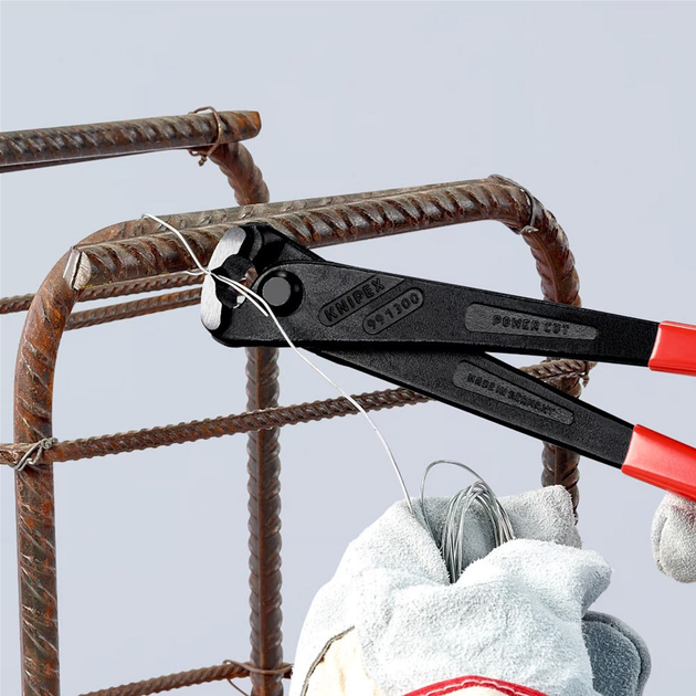 Кліщі арматурні Knipex із збільшеним передавальним числом 300 мм (99 11 300) - зображення 6