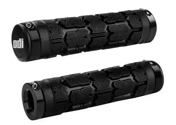 Грипси ODI RG01 Rogue MTB Lock-On 130 мм чорні з чорними замками