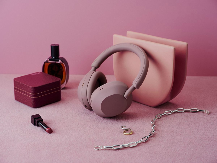 Słuchawki Sony WH-1000XM5 Smoky Pink (WH1000XM5P.CE7) - obraz 8