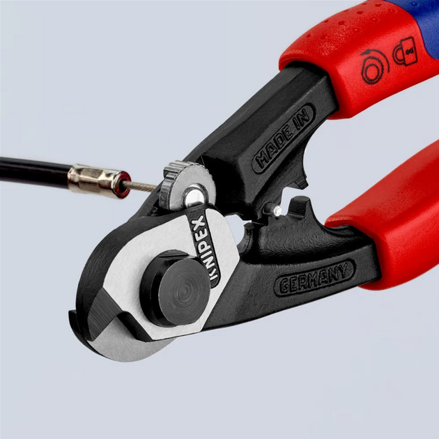 Obcinak Knipex do linek stalowych 190 mm (95 62 190) - obraz 3