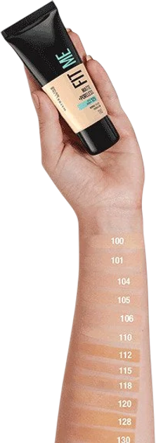Тональна основа Maybelline Fit Me Matte + Poreless 105 Natural Ivory 30 мл (3600531324582) - зображення 3