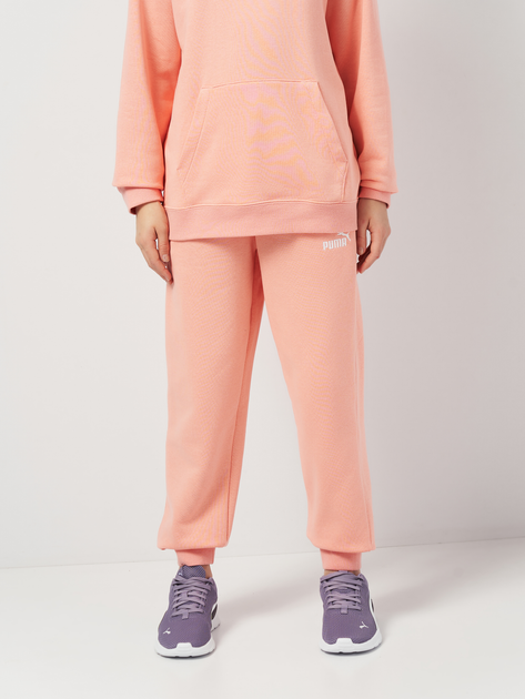 Подростковый спортивный костюм (худи + штаны) для девочки Puma Loungewear Tr 68630418 146-152 см Pink Fruit (4067983611681) - изображение 4