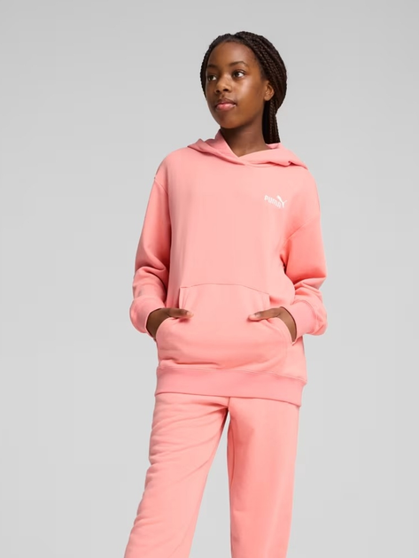 Детский спортивный костюм (худи + штаны) для девочки Puma Loungewear Tr 68630418 122-128 см Pink Fruit (4067983611667) - изображение 9