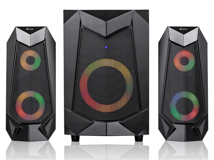 Музыкальная система Tracer Hi-Cube RGB Flow BT 20W 2.1 (TRAGLO46497) - Фото 2 Музыкальная система Tracer Hi-Cube RGB Flow BT 20W 2.1 (TRAGLO46497) - изображение 2