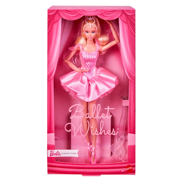 Лялька Барбі колекційна Балерина Оділь Barbie Signature Ballet Wishes Odile 2025 (JBJ10) - зображення 8