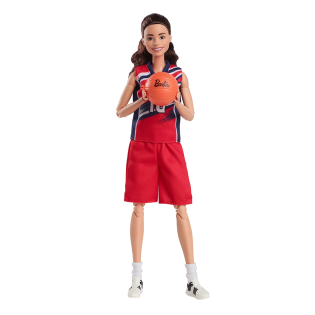 Лялька Барбі колекційна Баскетболістка Сью Берд Barbie Signature Sue Bird Basketball Player (HJW97) (HJW97) - Фото 2 Лялька Барбі колекційна Баскетболістка Сью Берд Barbie Signature Sue Bird Basketball Player (HJW97) (HJW97) - зображення 2
