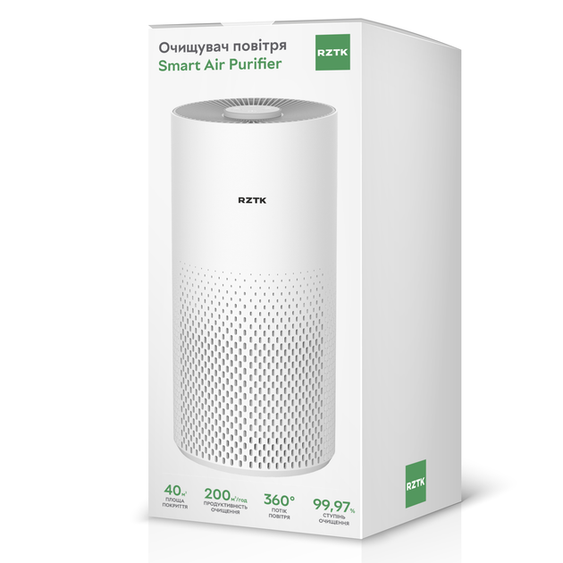Очищувач повітря RZTK Smart Air Purifier - зображення 13