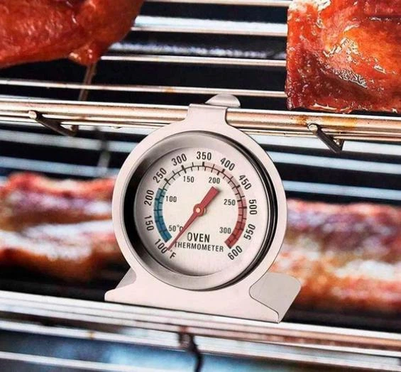 Термометр стрілочний OVEN для духовки нержавіюча сталь до 325 С Срібло - Фото 6 Термометр стрілочний OVEN для духовки нержавіюча сталь до 325 С Срібло - зображення 6
