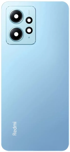 Задня кришка Xiaomi Redmi Note 12 4G синя Ice Blue Original PRC + скло камери - Фото 1 Задня кришка Xiaomi Redmi Note 12 4G синя Ice Blue Original PRC + скло камери - зображення 1