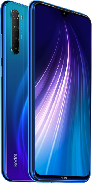 Smartfon Xiaomi Redmi Note 8 2021 4/64GB Neptune Blue (MZB096YEU) - obraz 6