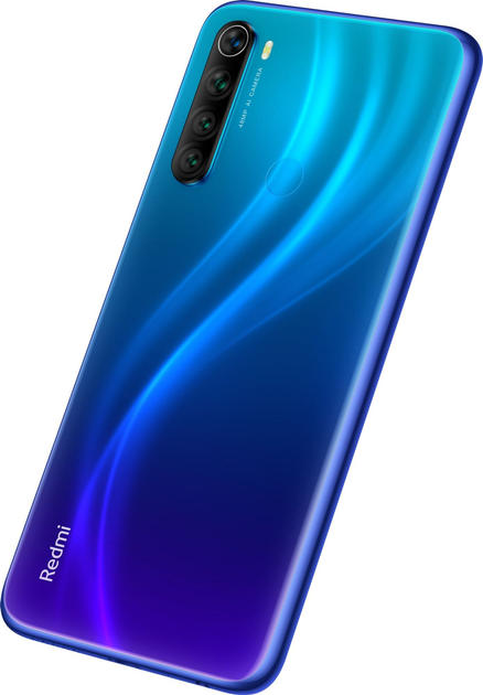 Smartfon Xiaomi Redmi Note 8 2021 4/64GB Neptune Blue (MZB096YEU) - obraz 8