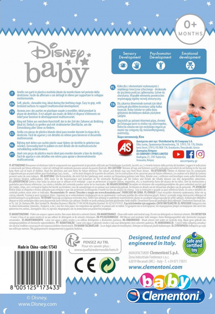 Gryzak Clementoni Disney Baby Mały Miki (8005125173433) - obraz 3