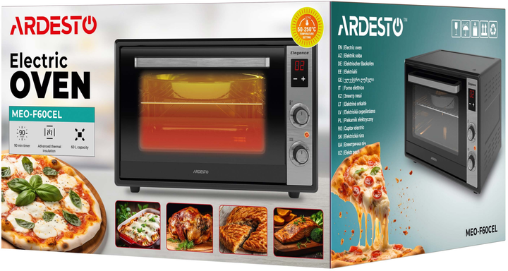 Електропіч Ardesto MEO-F60CEL - зображення 11
