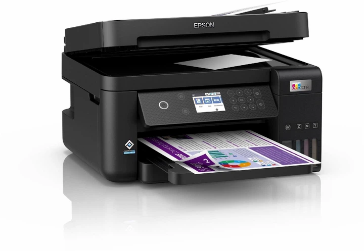 Багатофункціональний пристрій Epson EcoTank L6270 з WiFi (C11CJ61403) - Фото 2 Багатофункціональний пристрій Epson EcoTank L6270 з WiFi (C11CJ61403) - изображение 2