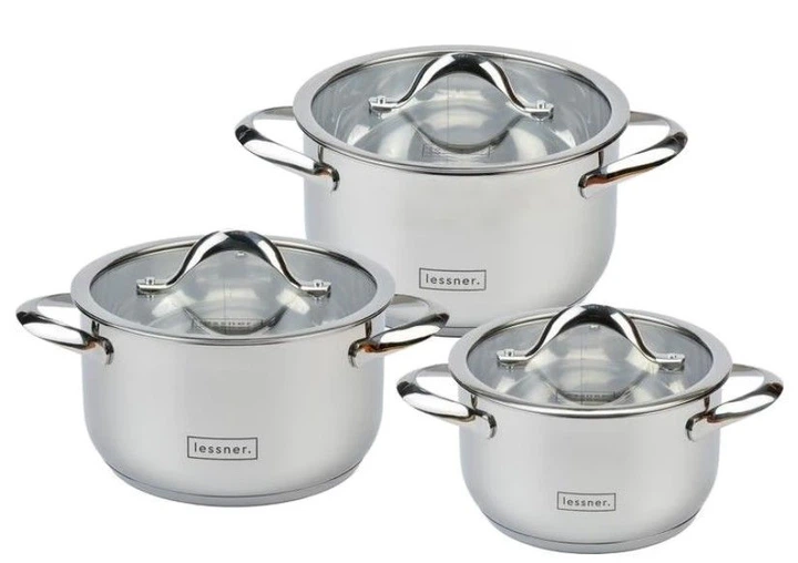 Набір каструль Lessner 55877-set6 6ін. - Фото 1 Набір каструль Lessner 55877-set6 6ін. - зображення 1