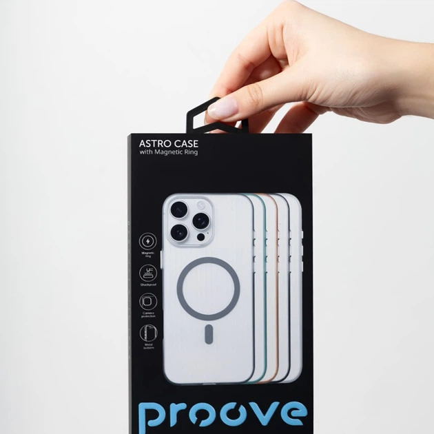 Чехол для смартфона Proove Astro Case with Magnetic Ring для Apple iPhone 14 Pro Max Mint (623130041) - изображение 5