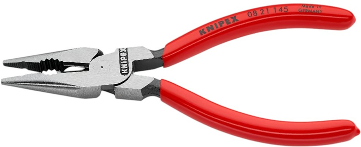 Kombinerki uniwersalne Knipex z ostro zakończonymi szczękami 145 mm (08 21 145) - obraz 3