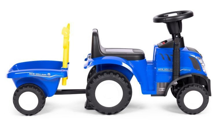 Jeździk traktor Multistore New Holland 658T Niebieski (5905817003129) - obraz 3