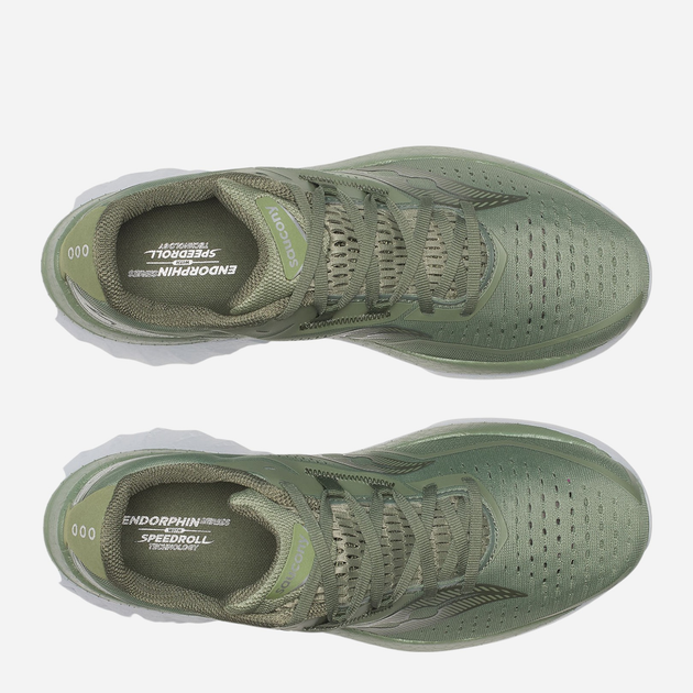 Чоловічі кросівки для бігу Saucony Endorphin Speed 4 S20940-36 42 (8.5US) Оливкові (195020822319) - зображення 5
