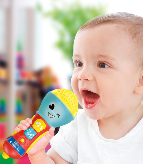 Zabawka Clementoni Mówiący Baby Mikrofon 17523 (8005125175239) - obraz 3