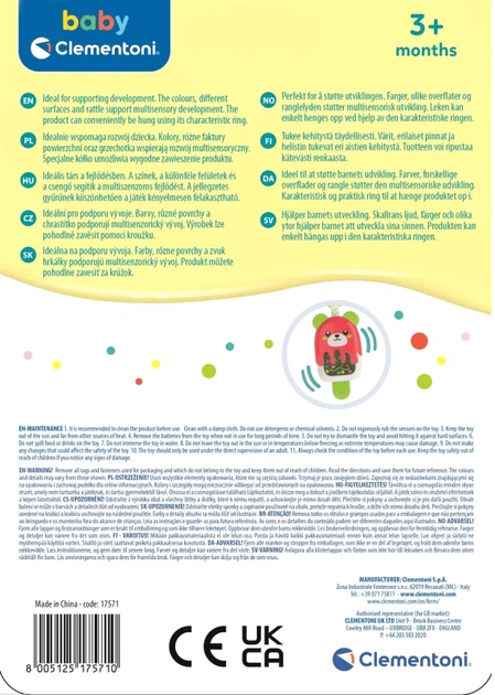 Брязкальце Clementoni Морозиво 17571 (8005125175710) - зображення 2