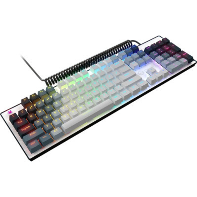 Клавіатура Lorgar Azar 514 RGB USB UA White (LRG-GK514W-UA) - изображение 2
