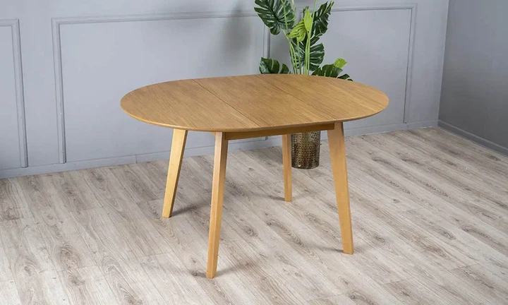 Стіл Марс обідній розкладний 900/1375x900x750 дуб - изображение 2
