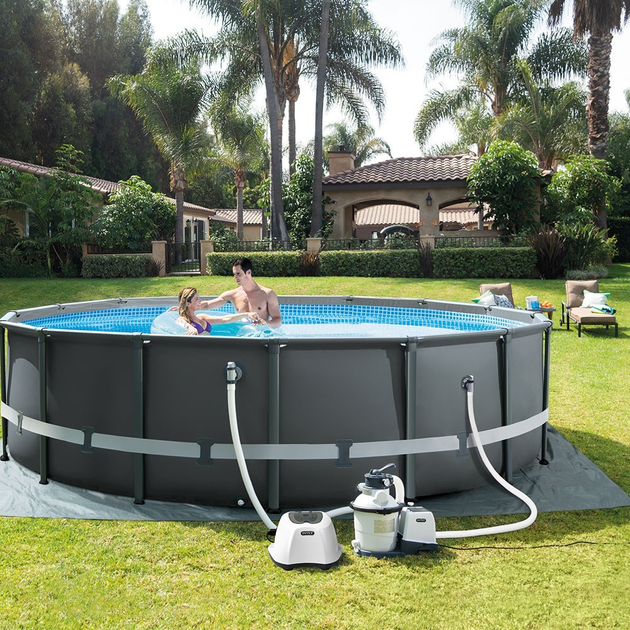 Хлоргенератор Intex 26670 Krystal Clear Salwater System Продуктивність хлору 12 г/год - зображення 13