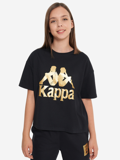 Футболка для дівчаток Kappa 146-152 Чорний 134207KAP-99 - Фото 1 Футболка для дівчаток Kappa 146-152 Чорний 134207KAP-99 - изображение 1