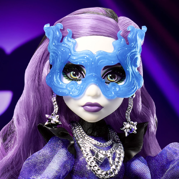 Лялька Монстер Хай колекційна Спектра Вандергейст Нічний подіум Monster High Spectra Vondergeist Haunt Couture Midnight Runway Mattel (HKY83) - зображення 3