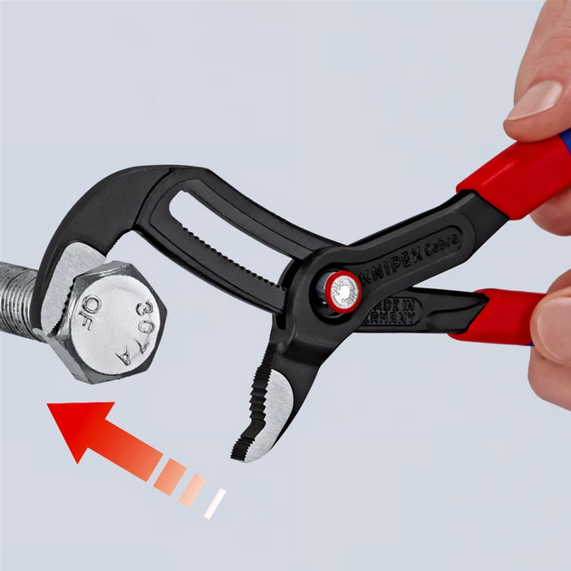 Кліщі трубні Knipex Cobra New Generation QuickSet 250 мм (87 21 250) - зображення 5