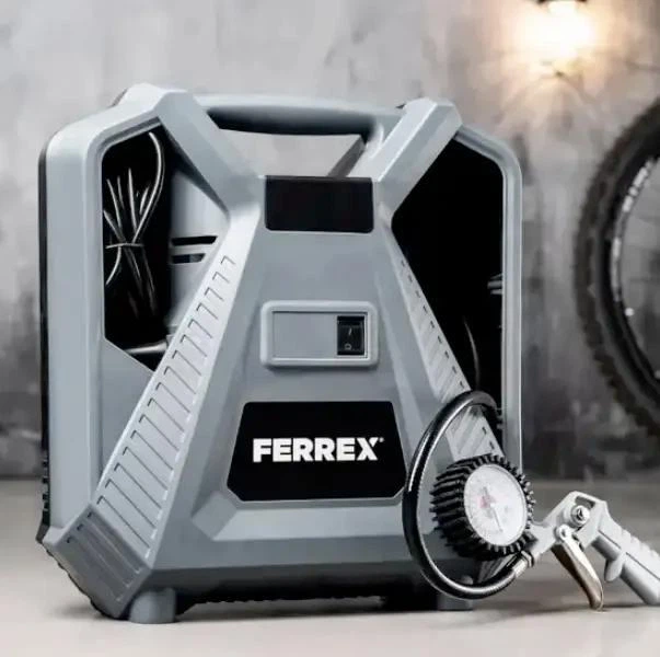 Портативный безмасляный компрессор Ferrex CQB180D - изображение 7