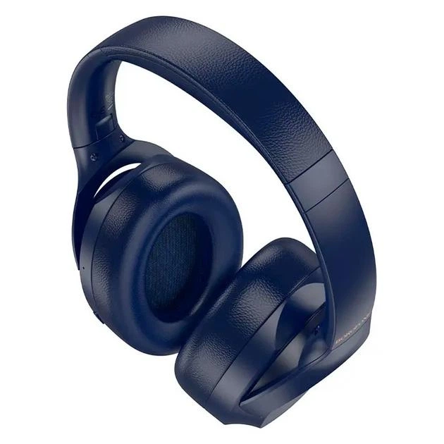 Бездротові навушники BOROFONE BO31 Prestige active noise reduction BT headphones, BT5.4, ANC, AUX, BT, 400mAh, 38h Max, blue - зображення 2