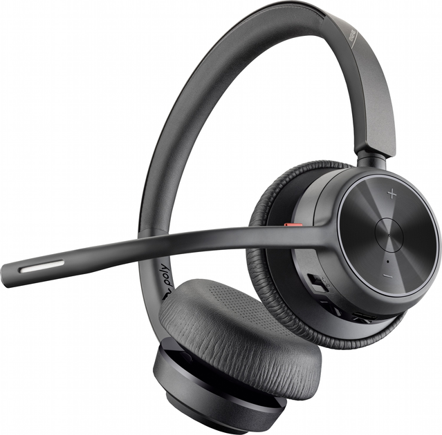 Навушники Poly Voyager 4320 + BT700 USB-C + Charging Stand Stereo Black (77Y99AA) - зображення 3