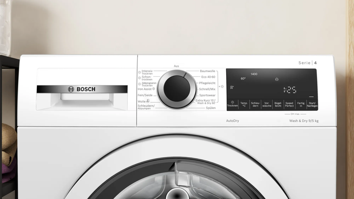 Прально-сушильна машина Bosch Serie 4 WNA13441 (4242005342921) - зображення 5