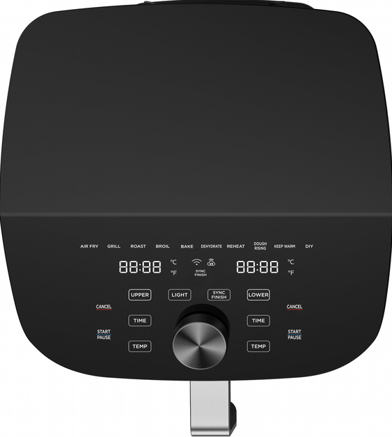Мультипіч аерогриль. Midea MF-CY110A двозонна 11 літрів - Фото 4 Мультипіч аерогриль. Midea MF-CY110A двозонна 11 літрів - изображение 4