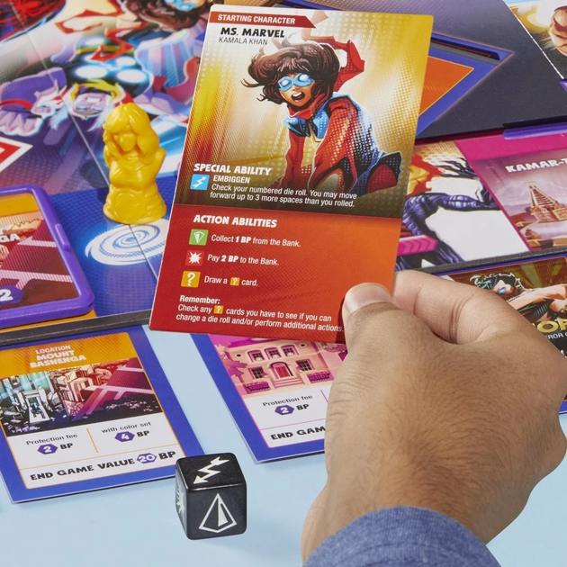 Gra planszowa Hasbro Monopoly Flip Marvel (wersja polska) F9931 (5010996226242) - obraz 10