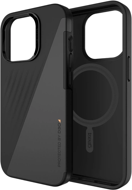 Чохол протиударний ZAGG Gear4 Brooklyn MagSafe для Iphone 13 Pro (6.1") Black - зображення 14