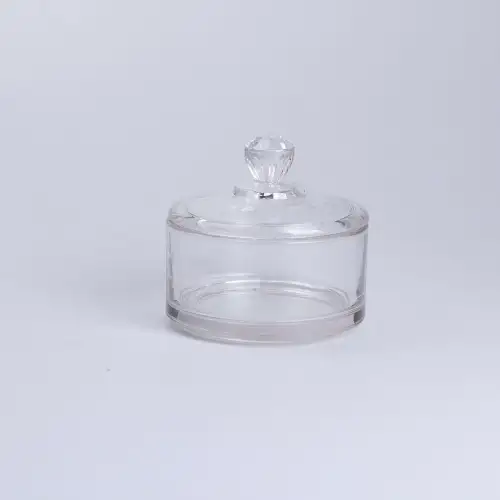 Цукерниця з кришкою із товстого скла(HP-YH-24)(WB) - изображение 3